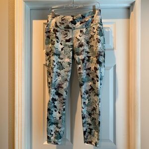 ZELOS Camouflage Patterned Athletic / Yoga Leggings